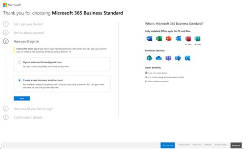microsoft business sign in.
